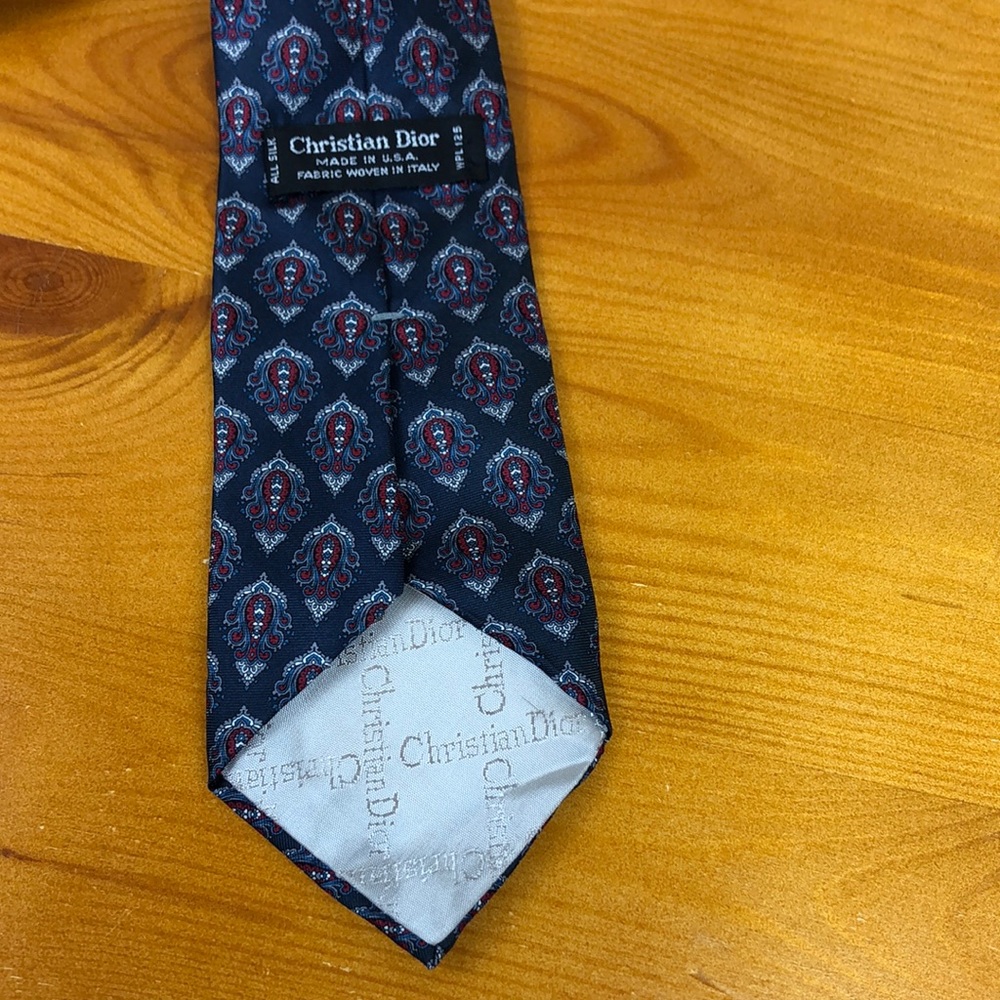 Christian Dior Silk Tie - Picture 3 of 7